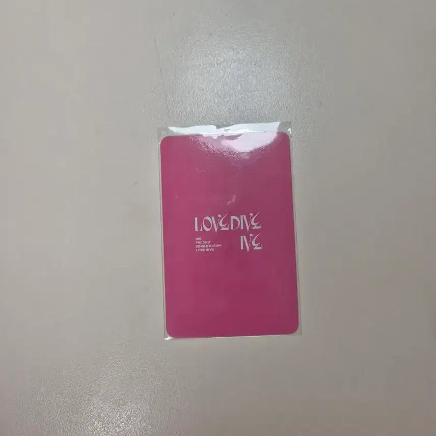 [BUNJANG] IVE Liz Love Dive Photocard / 러브다이브 리즈 포카 0.2 양도해요