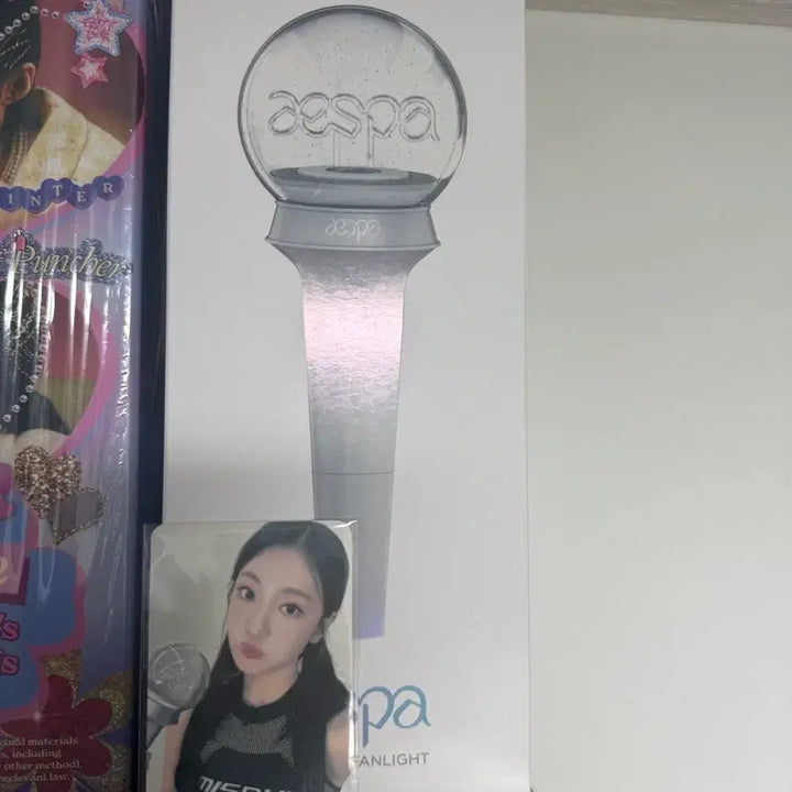 [BUNJANG] Aespa Official Light Stick Ver.1 (Unsealed) / 원가이하 미사용) 에스파 공식 응원봉 ver.1