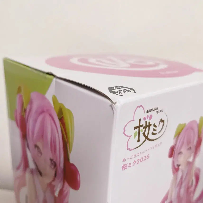 [BUNJANG] Hatsune Miku Sakura 2026 Noodle Stopper Figure (Sealed) / 미개봉 하츠네 미쿠 사쿠라 2026 누들스토퍼 피규어