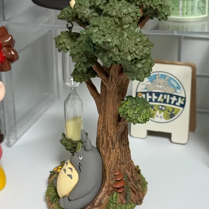[BUNJANG] Studio Ghibli My Neighbor Totoro Diorama Hourglass / 지브리) 이웃집토토로 디오라마 모래시계