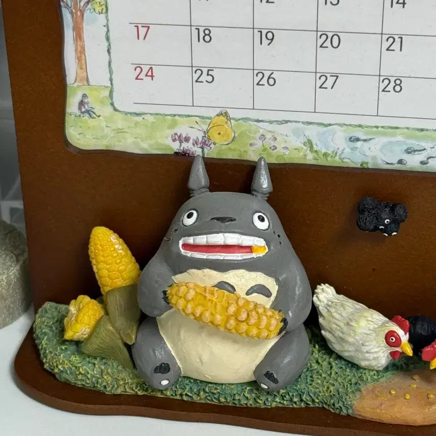 [BUNJANG] Ghibli My Neighbor Totoro 2005 Calendar Frame / 지브리고전) 이웃집토토로 2005년 캘린더 액자 달력