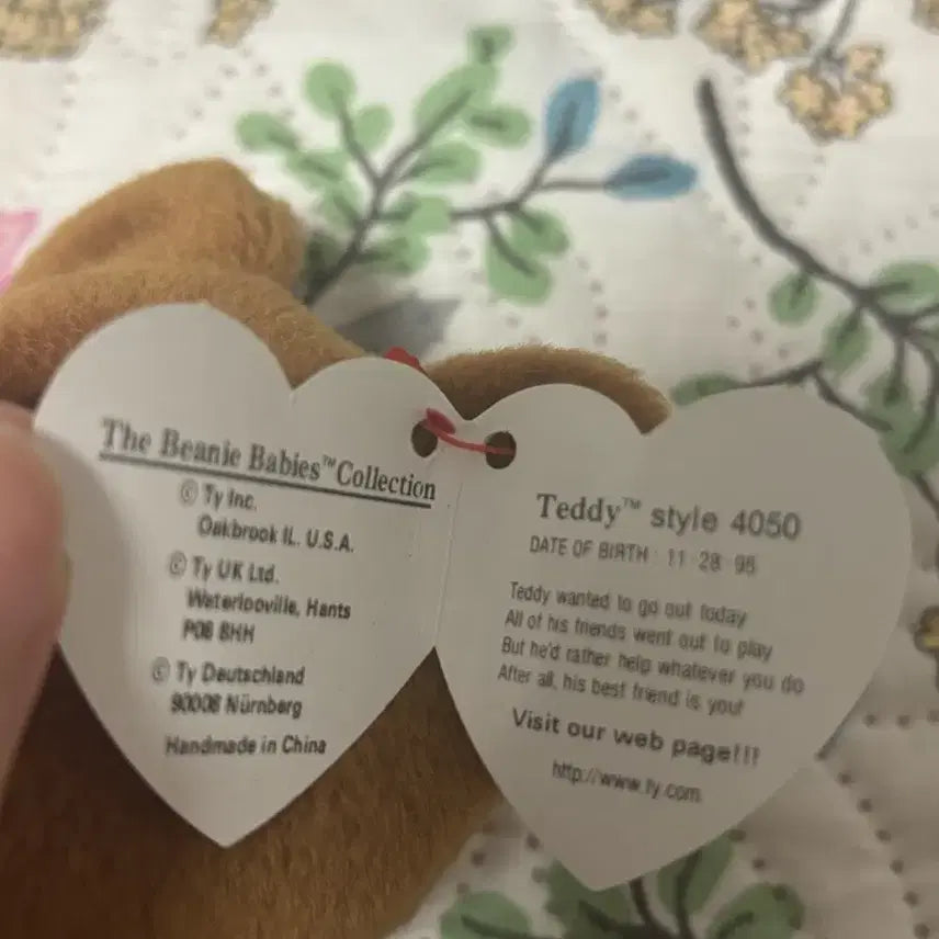 [BUNJANG] Classic Vintage Ty Bear Plush Doll / 고전 빈티지 ty베어 곰돌이 인형-오늘만 1
