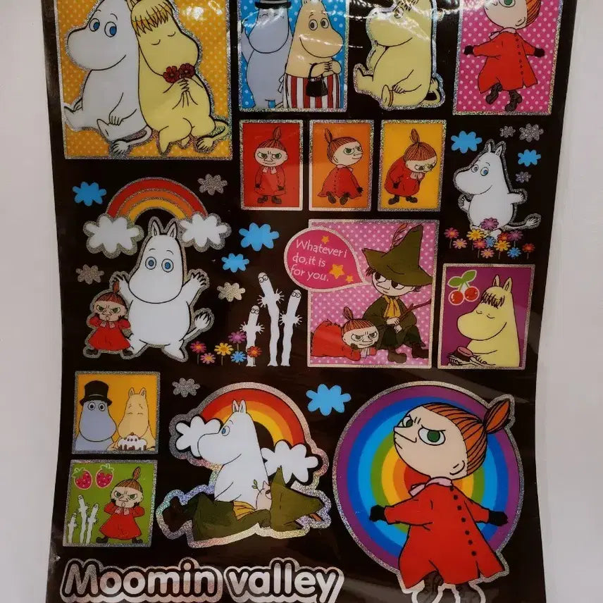 [BUNJANG] Moomin Two Pocket Holder File / [고전문구] 무민 투 포켓 홀더 화일