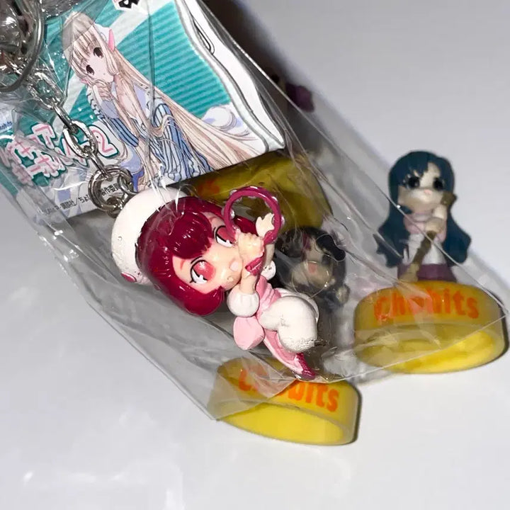 [BUNJANG] Chobits Sumomo Keychain Figure Bundle Set / (일괄) 쵸비츠 스모모 키홀더 피규어 세트