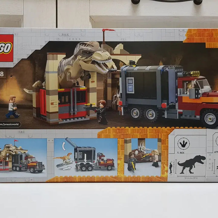 [BUNJANG] LEGO Jurassic World 76948 Tyrannosaurus Rex &amp; Atrociraptor Dinosaur Escape / 레고 76948 쥬라기 월드 티라노사우르스와 아트로시랩터 공룡의 탈출