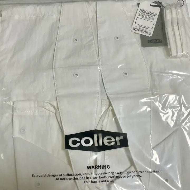 [BUNJANG] NewJeans x KOLLERY Rabbit String Bag White (Sealed) / 미개봉) 뉴진스 꼴레 토끼 스트링백 화이트