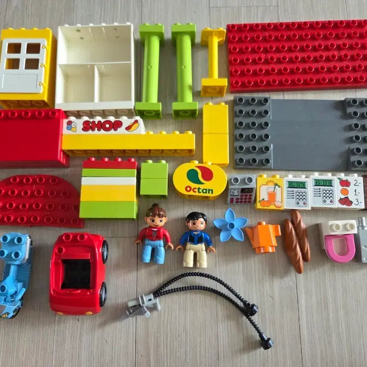 [BUNJANG] LEGO DUPLO Gas Station (6171) &amp; Busy Garage (5641) Set / 레고듀플로 6171 주유소 &amp; 5641 바쁜정비소