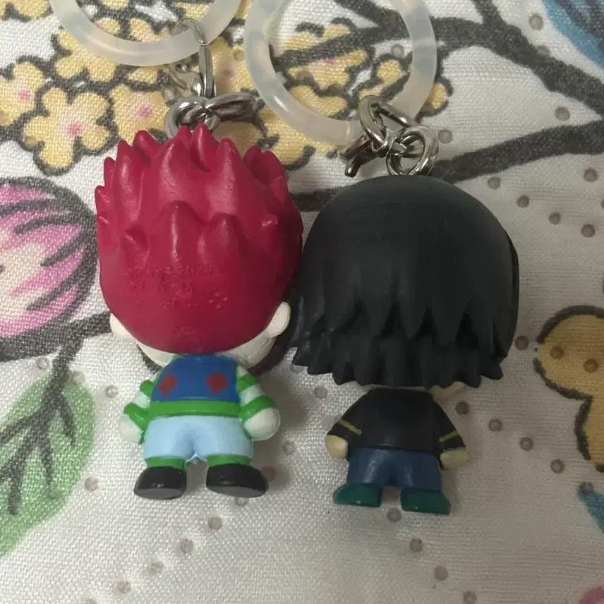 [BUNJANG] Hunter x Hunter Phantom Troupe Shizuku &amp; Hisoka Brand Keyring / 헌터헌터 환영여단 메지루시 (시즈크, 히소카)