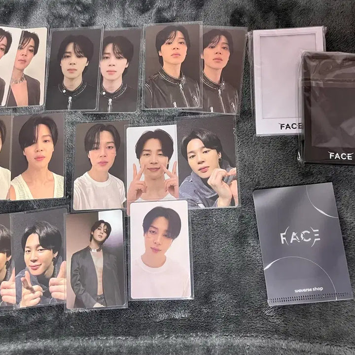 [BUNJANG] BTS Jimin FACE Bundle Set Photocard / 특전포함)) BTS 방탄소년단 페이스 FACE 지민 일괄 포카