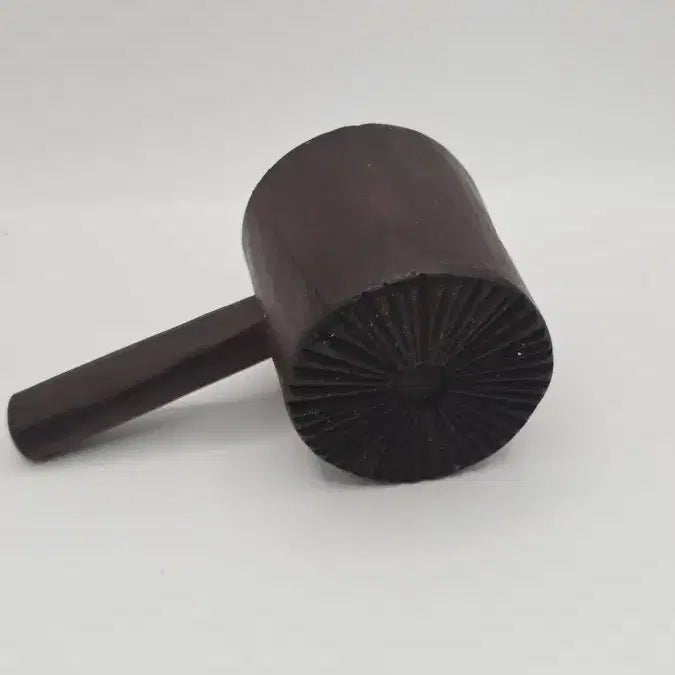 [BUNJANG] Traditional Korean Rice Cake Mold (Tteoksal) - Antique Double-Sided Handle / 민속품 양면 손잡이 떡살 골통품