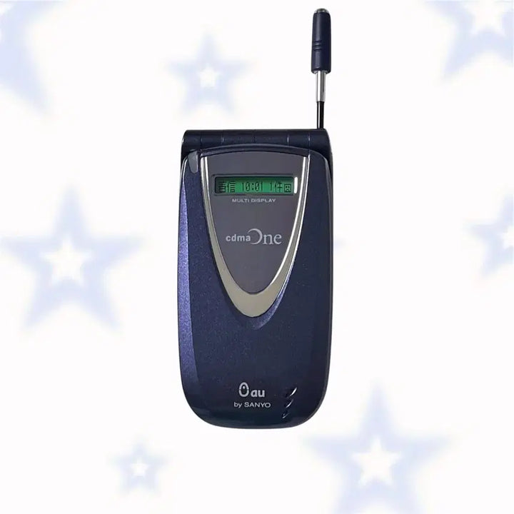 [BUNJANG] Sanyo Lenticular Mock-up Phone (Heisei Era) - Rare Retro Y2K / [레어] 산요 렌티큘러 캐릭터 목업폰 모형폰 폴더폰 일본 핸드폰 휴대폰 도코모 헤이세이 레트로 y2k 희귀