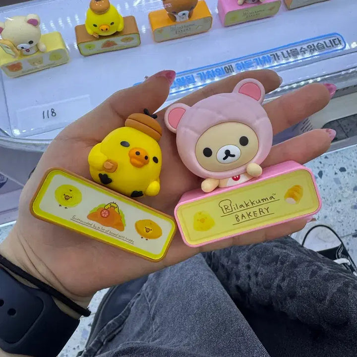 [BUNJANG] Rilakkuma Bakery Magnet Gacha Bundle Set / 리락쿠마 베이커리 마그넷 가챠 일괄