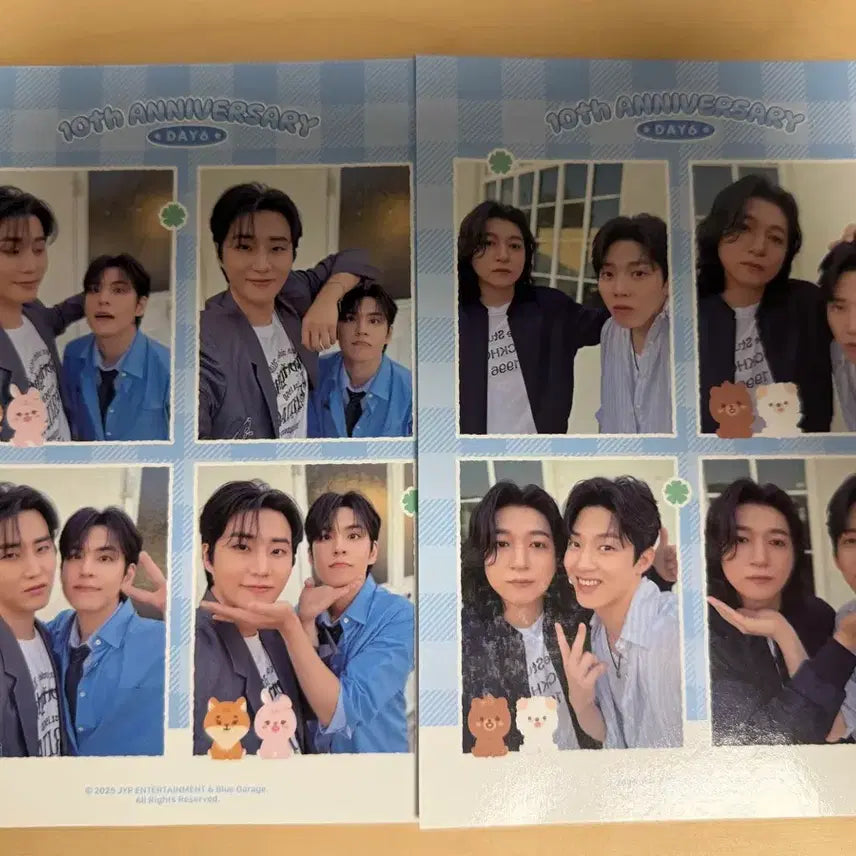[BUNJANG] Day6 Young K 4-Cut Photo Bundle Set / 데이식스 네컷사진 일괄 양도 영필네컷
