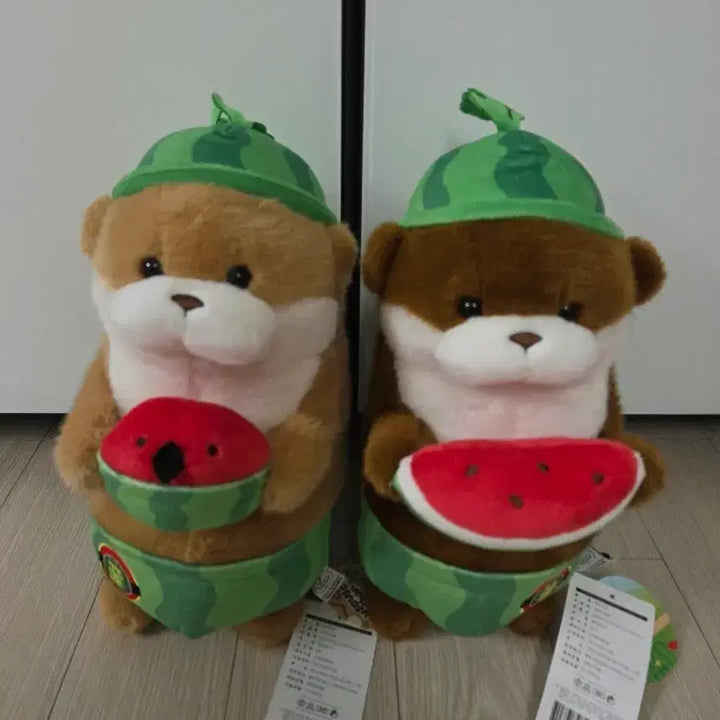[BUNJANG] Daldal Subak Woosoo Woosoo Jjang 27cm Doll Set / 달달수박 우소우소짱 27cm 인형 세트판매