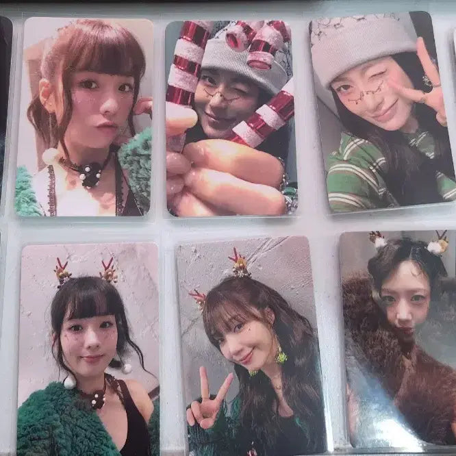 [BUNJANG] Apink Pink Christmas Photocard Bundle Set / 에이핑크 핑크 크리스마스 포카 포함 에이핑크 포카 일괄 판매