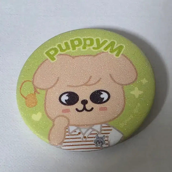 [BUNJANG] Stray Kids SKZOO Glitter Can Badge / 스트레이키즈 스키주 글리터 캔뱃지