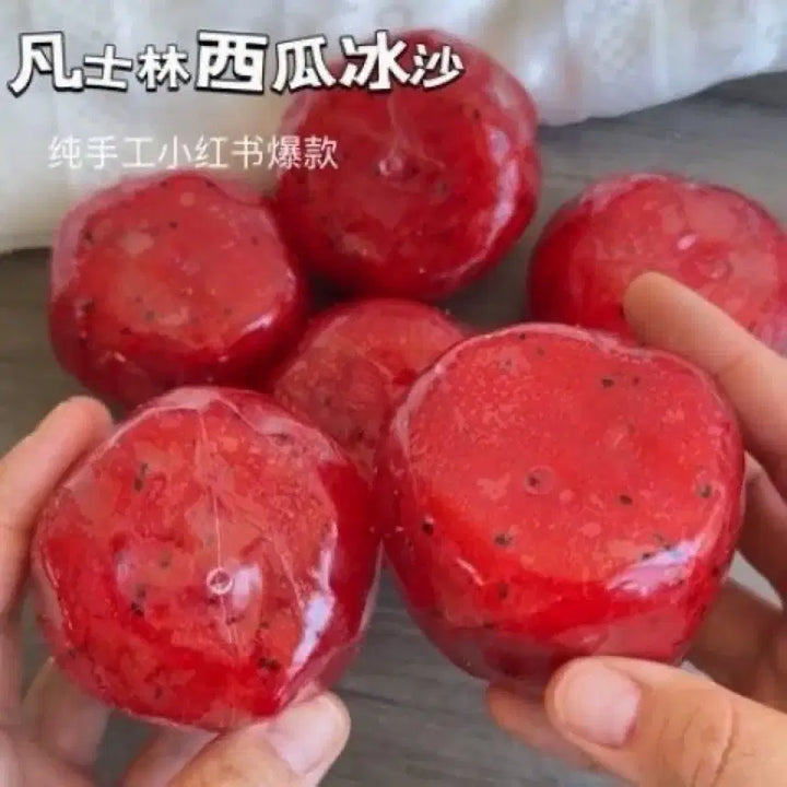 [BUNJANG] Soap Crunch Squishy Watermelon Sherbet / 비누 크런치 말랑이 슬랑이 수박 샤베트 슬랑이 말랑이 리락쿠마 샤오홍슈