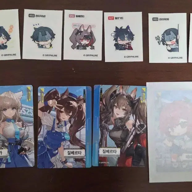 [BUNJANG] Endfield Bundle Set Photocards / 엔드필드 띠부씰 포카 일괄판매