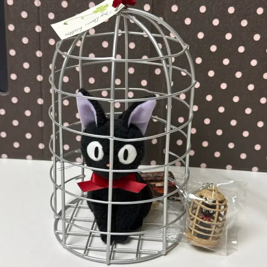 [BUNJANG] Ghibli Birdcage Charm &amp; Keychain Set / 일괄) 지브리 새장 지지, 키홀더