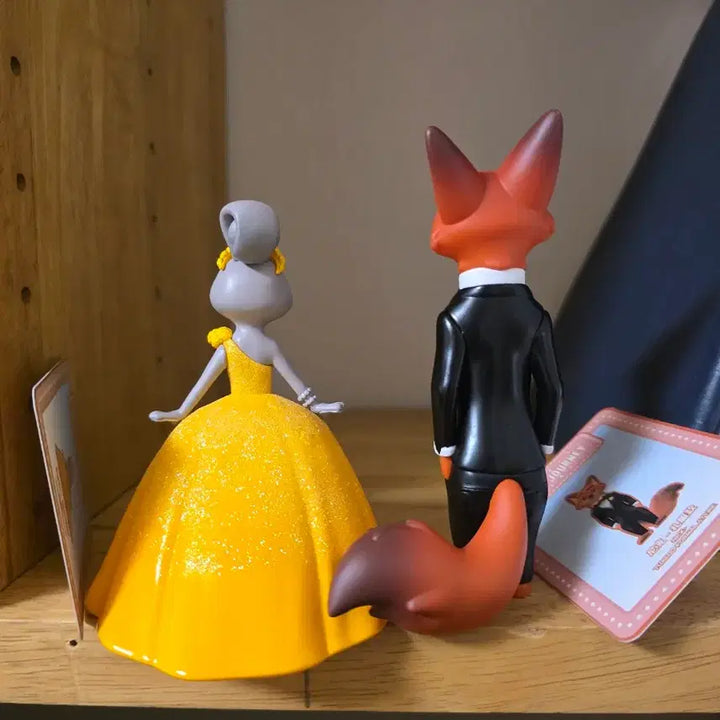 [BUNJANG] Zootopia 2 Tuxedo Nick &amp; Dress Judy Set / 주토피아2 일괄 턱시도 닉, 드레스 주디 세트 탑토이