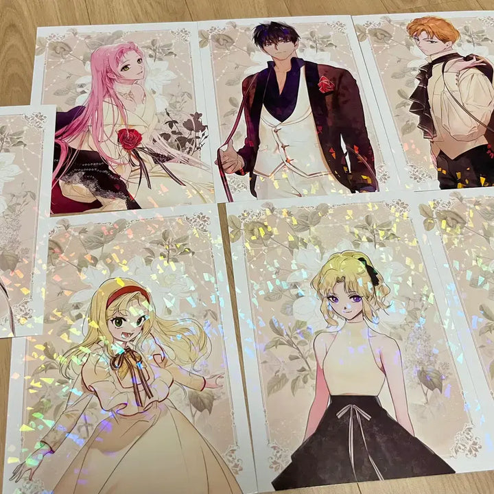 [BUNJANG] The Daughter of Albert Hybe Volume 4 Limited Edition Card Postcard Bundle Set / 어떤 계모님의 메르헨 4권 한정판 카드 엽서 일괄