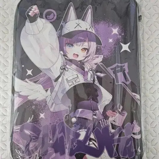 [BUNJANG] Tenko Shibuya Acrylic Keyring &amp; Laptop Pouch Bundle (Sealed) / 미개봉 텐코 시부키 키링 &amp; 노트북 파우치 일괄