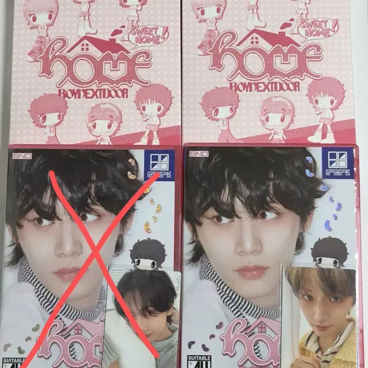 [BUNJANG] BOYNEXTDOOR 1st EP [WHY..] SWEET HOME ver. Unsealed Album Set / 보넥도 홈 개봉앨범 풀박 [ 스윗홈 ver. ]