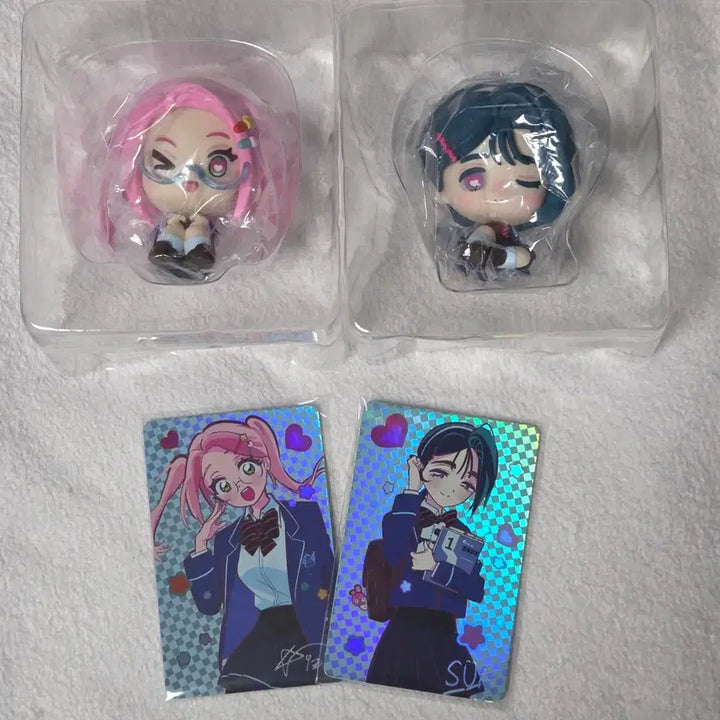 [BUNJANG] AISTAGE School Stage Miji Sua Bundle Set Figures / 일괄) 에일리언스테이지 에이스테 스쿨스테 학생 미지 수아 피규어 굿즈