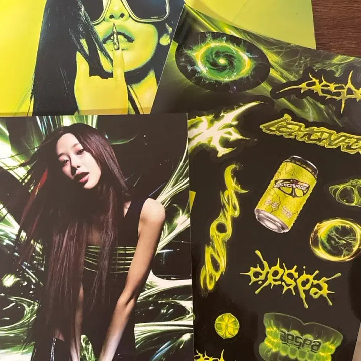 [BUNJANG] Aespa Lemonade Album ACID VER. Ningning Version / 에스파 레모네이드 앨범 ACID VER.
