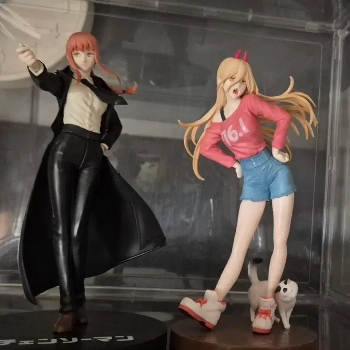 [BUNJANG] Chainsaw Man Power &amp; Makima Figure / 체인소맨 피규어 파워 마키마 판매합니다.