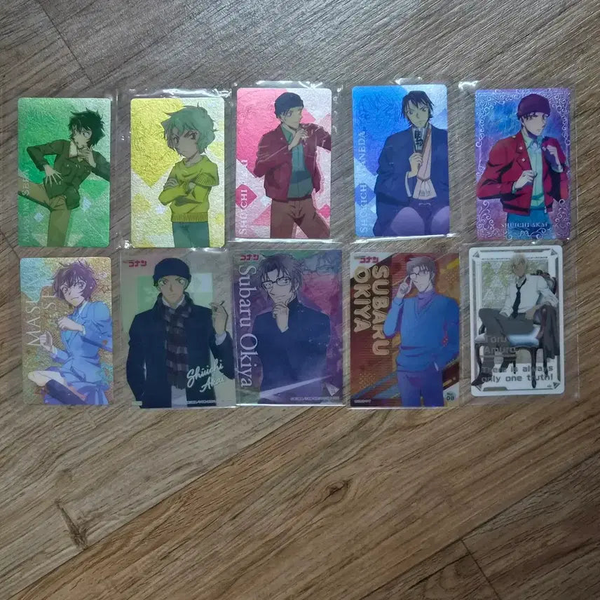 [BUNJANG] Detective Conan Metallic Card Set / 명탐정코난 메탈릭&amp;클리어카드 세트 판매 (수정)