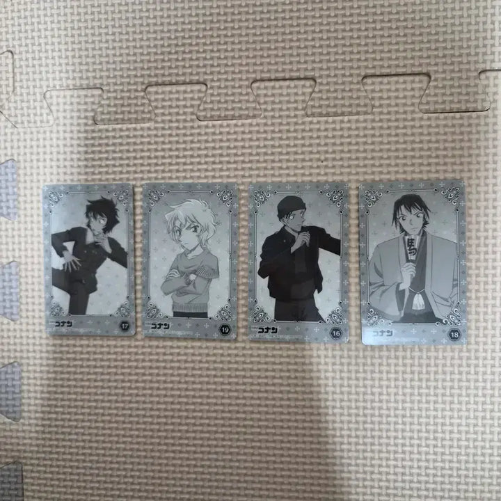 [BUNJANG] Detective Conan Metallic Card Set / 명탐정코난 메탈릭&amp;클리어카드 세트 판매 (수정)