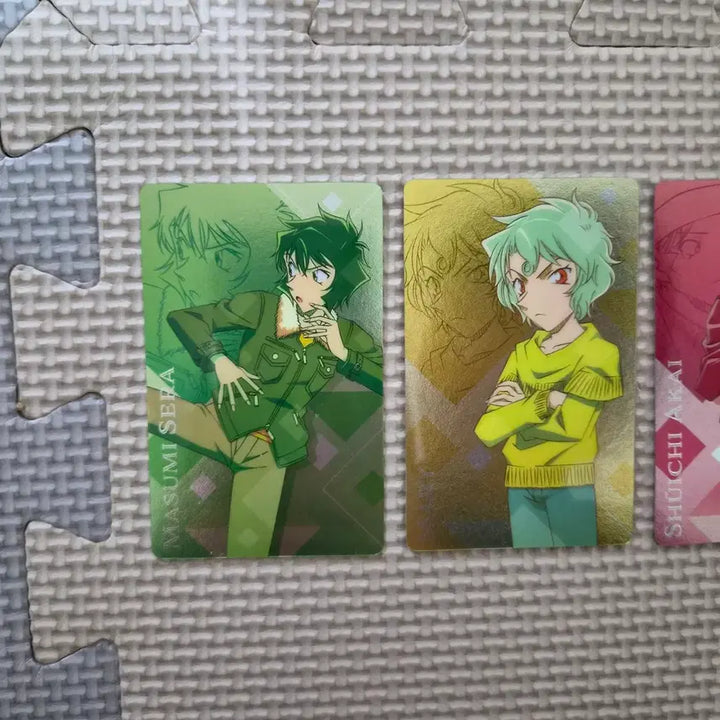 [BUNJANG] Detective Conan Metallic Card Set / 명탐정코난 메탈릭&amp;클리어카드 세트 판매 (수정)