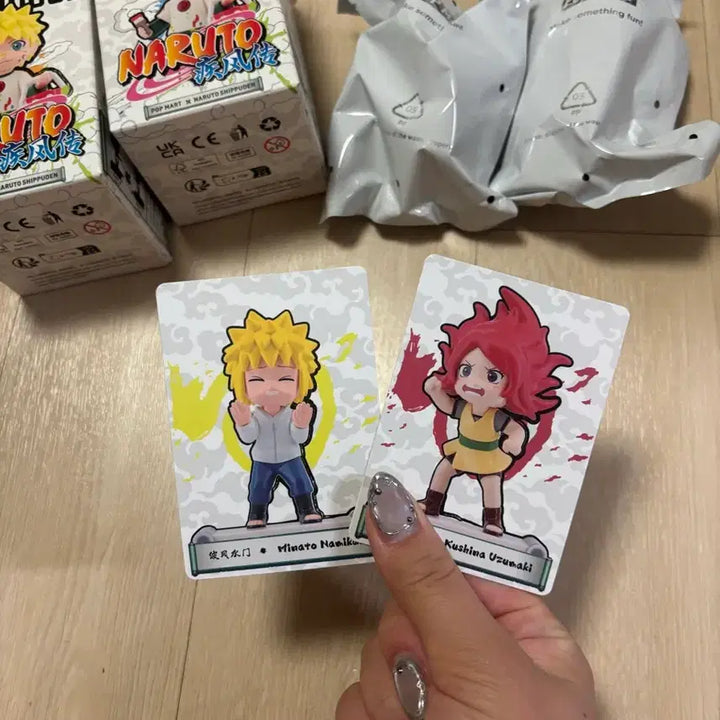 [BUNJANG] Pop Mart Naruto Namikaze Minato &amp; Uzumaki Kushina Childhood Bundle Set / 나루토 유년기 팝마트 미나토 쿠시나 일괄
