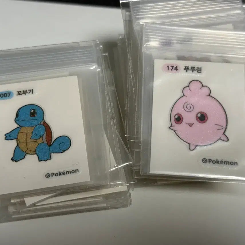 [BUNJANG] Pokemon Bread Stickers Bundle Set / 포켓몬빵 띠부실 팝니다