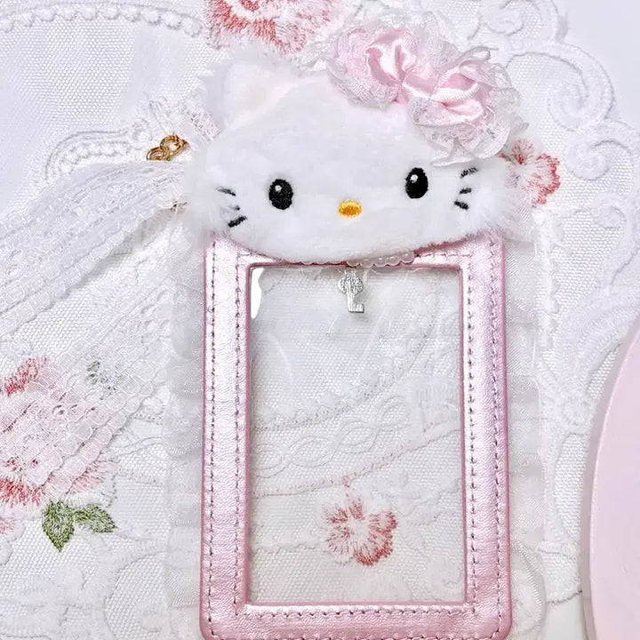 [BUNJANG] Charmmy Kitty Heisei Ribbon Card Holder / 챠미키티 헤이세이 리본 카드홀더 포카홀더