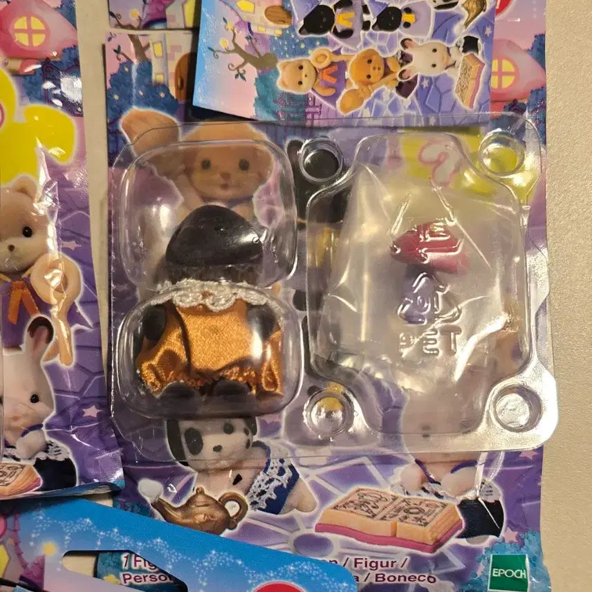 [BUNJANG] Sylvanian Families Magic Party Blind Bag 5-Type Set (Includes Mole) / 실바니안 매직 파티 블라인드백 두더지 포함 5종 세트