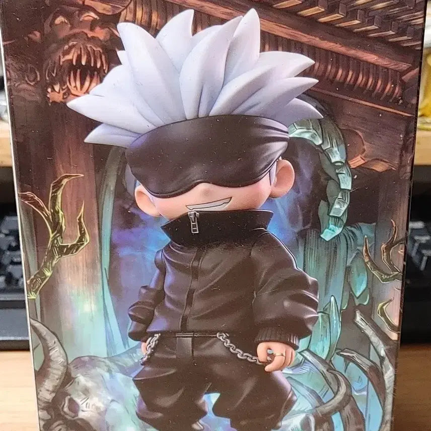 [BUNJANG] Jujutsu Kaisen Satoru Gojo SD Resin PVC Figure / 주술회전 고죠사토루 SD피규어 레진 PVC 버전 고죠 피규어 주술회전레진