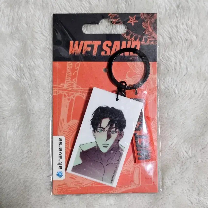 [BUNJANG] Wet Sand German Double-Sided Keyring / 웻샌드 wet sand 독일 양면 키링