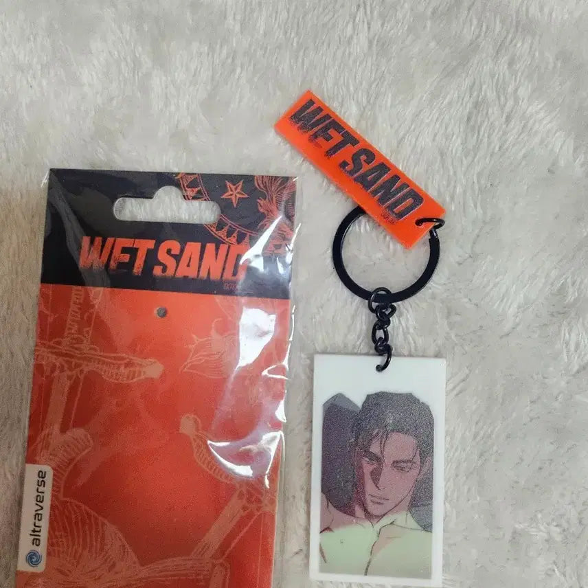 [BUNJANG] Wet Sand German Double-Sided Keyring / 웻샌드 wet sand 독일 양면 키링