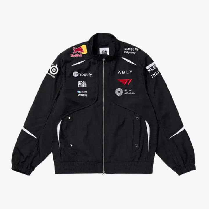 [BUNJANG] T1 2026 LCK Uniform Jacket Black ver.2 (Non-Marking) / T1 2026 LCK 유니폼 자켓 블랙 ver2 (논 마킹 버전) L