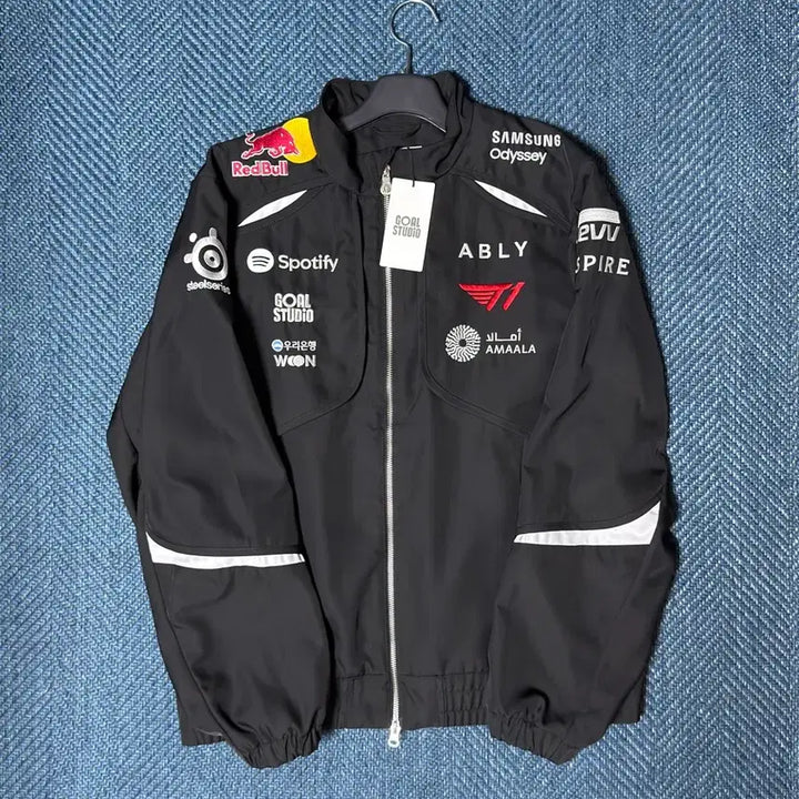 [BUNJANG] T1 2026 LCK Uniform Jacket Black ver.2 (Non-Marking) / T1 2026 LCK 유니폼 자켓 블랙 ver2 (논 마킹 버전) L