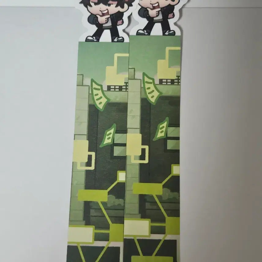 [BUNJANG] Pixelie Misuban Dinosaur Bookmark Bundle Set / 픽셀리 미수반 공룡 책갈피 일괄