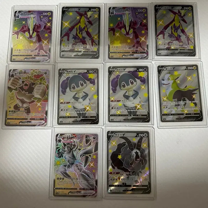 [BUNJANG] Pokemon Shiny Card Bundle / 포켓몬 카드 일괄 판매 이로치 카드