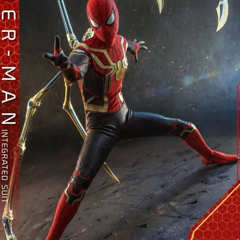 [BUNJANG] Hot Toys Spider-Man 3-Figure Bundle Set (Iron Spider / Upgraded Suit / Integrated Suit) / [급처]핫토이 스파이더맨 3종 일괄 판매 (아이언 스파이더/업그레이드 슈트/인티그레이티드 슈트)