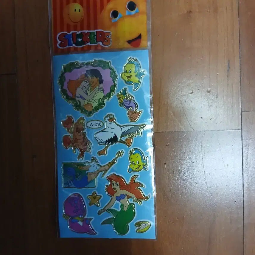 [BUNJANG] Classic Disney The Little Mermaid Sticker Set / 고전 디즈니 인어공주 스티커