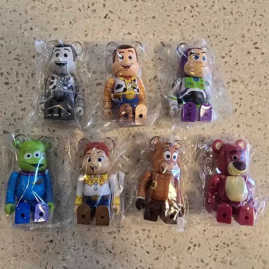 [BUNJANG] Medicom Toy BE@RBRICK Toy Story Chaser Secret Edition Full Set of 7 Unopened / 베어브릭 토이스토리 체이서 시크릿 포함 7종 전종 미개봉 신품