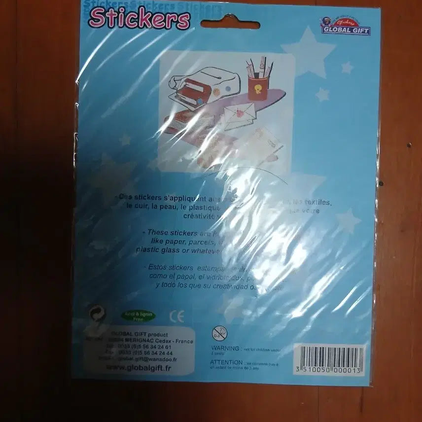 [BUNJANG] Classic Global Travel Sticker (Sealed) / 고전 글로벌 기프트 여행 스티커 미개봉 새상품