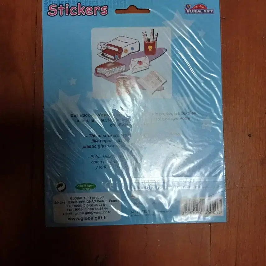 [BUNJANG] Vintage Baby Illustration Stickers Sealed New Product / 고전 아기 그림 스티커 미개봉 새상품