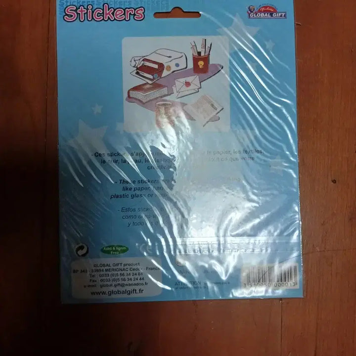 [BUNJANG] Vintage Baby Illustration Stickers Sealed New Product / 고전 아기 그림 스티커 미개봉 새상품